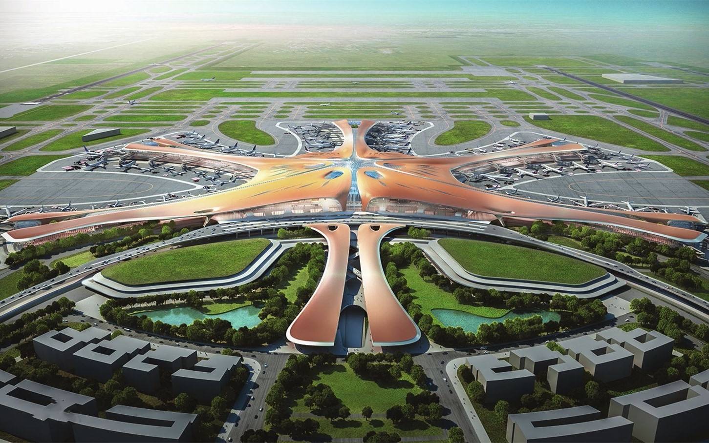全球第一 ：北京大兴机场